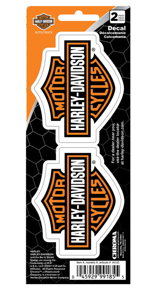 Iconic Bar & Shield Logos Small Decals Set | Harley-Davidson