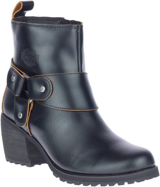 Women's Lalanne Harness Boot (Black) | Harley-Davidson