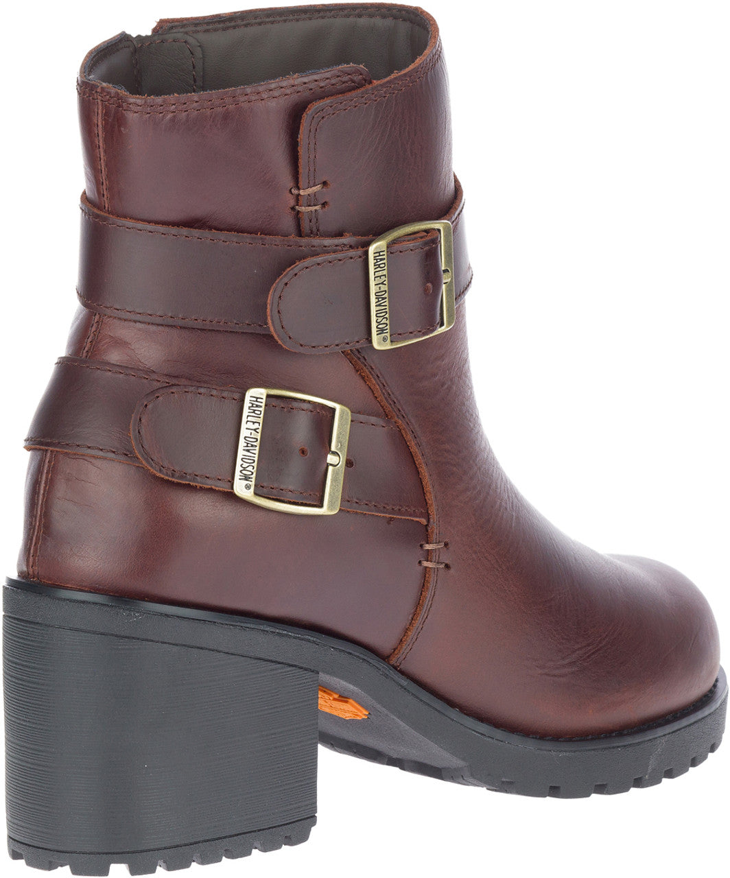 Women's LaLanne Double Strap Boot (Brown) | Harley-Davidson