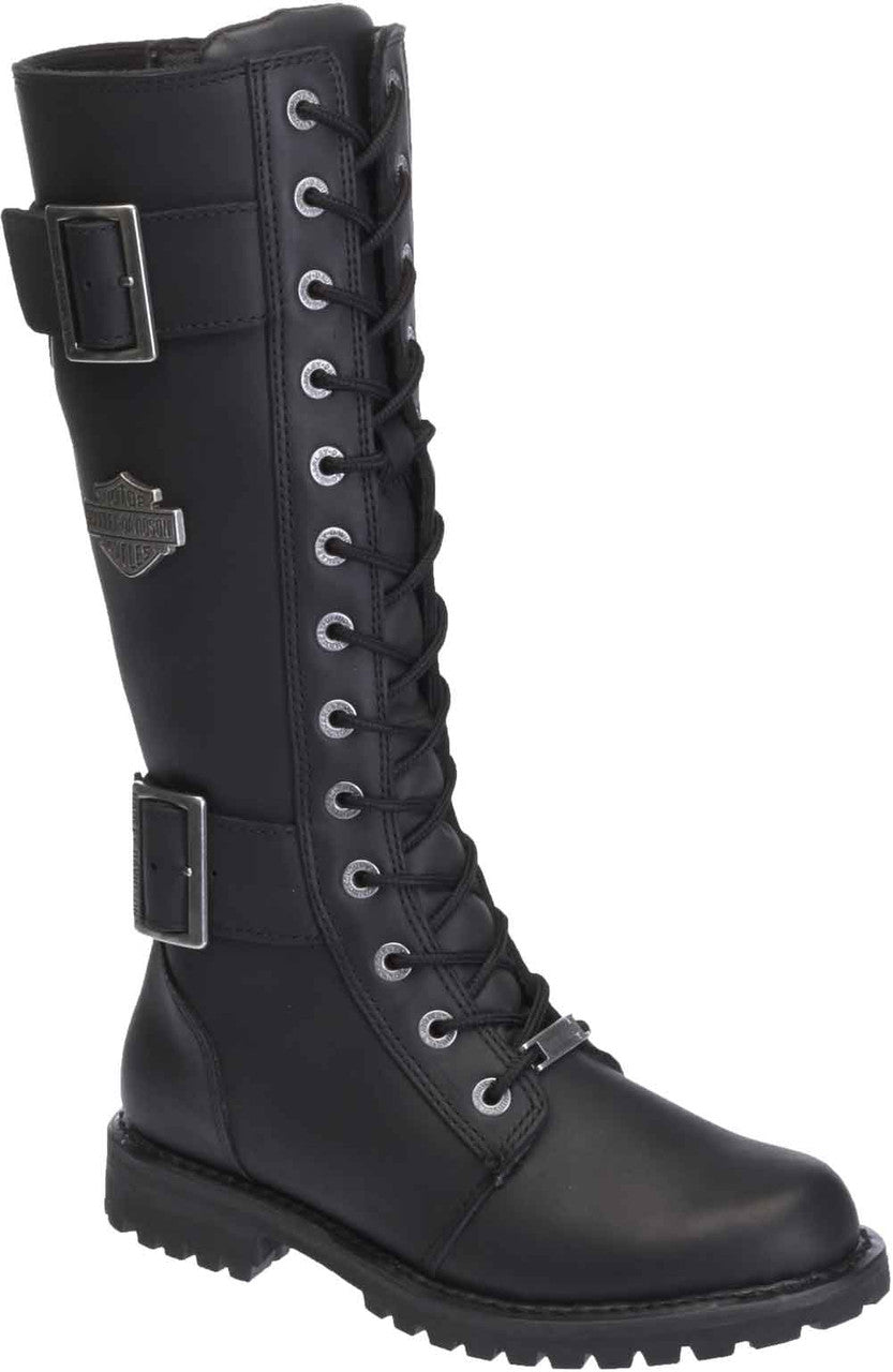 Women's Belhaven Knee-Hi Black Boots | Harley-Davidson