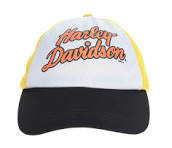 Toddler Girls Race Collection Mesh With Criss - Cross Back Cap | Harley Davidson