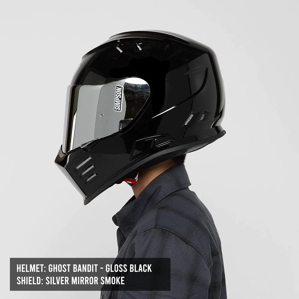 Ghost Bandit Helmet ( Gloss Black) | Simpson