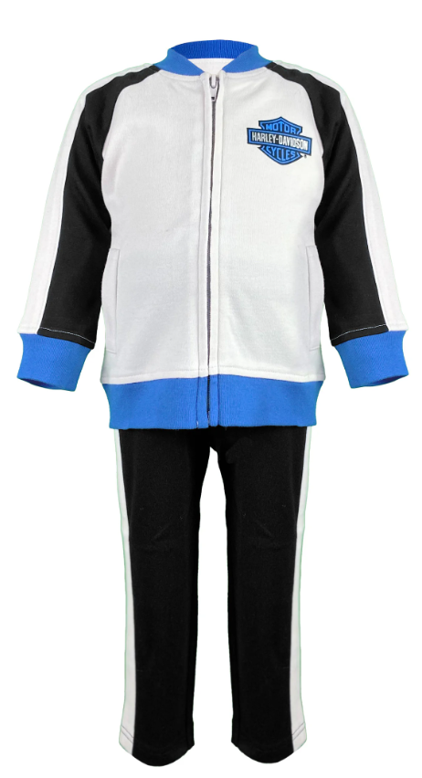 Girls' 2 Piece Knit Colorblocked Track Suit | Harley-Davidson