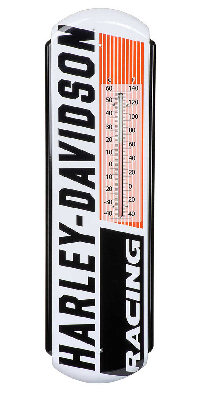 Racing Durable Metal Thermometer, Fade Resistant Finish | Harley-Davidson