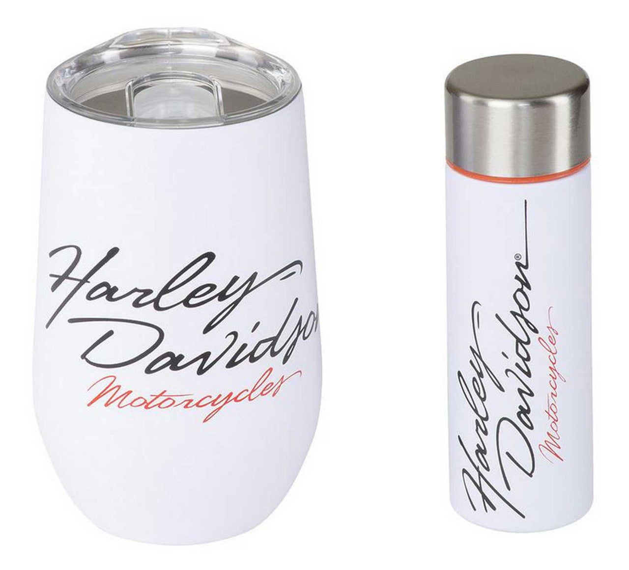 Racing Stainless Steel Wine Tumbler & Slim Flask Set | Harley-Davidson