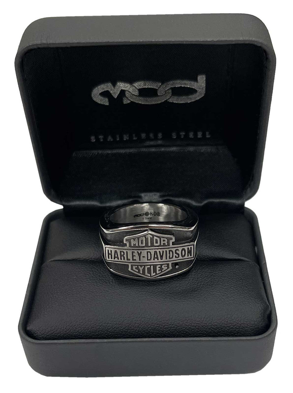 Men's Vintage Bar & Shield Signet Ring | Harley-Davidson