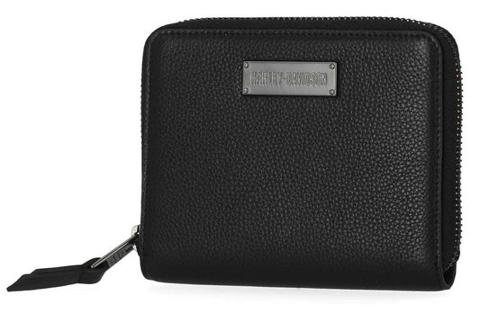 Women's Classic Small Zip Around Leather Wallet | Harley-Davidson