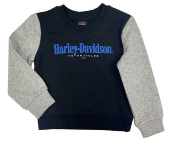 Girl's Fleece Crew Pullover | Harley-Davidson