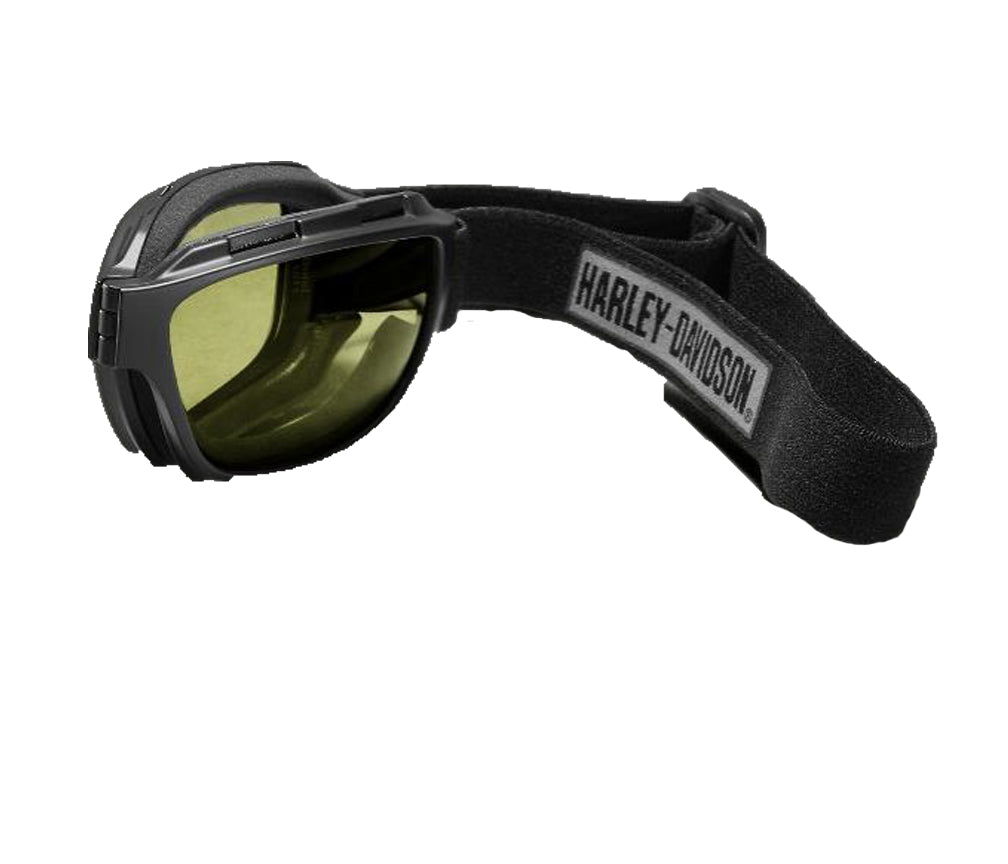 Men's Bend Goggles with Yellow Lenses & Collapsible Matte Black Frames | Harley-Davidson