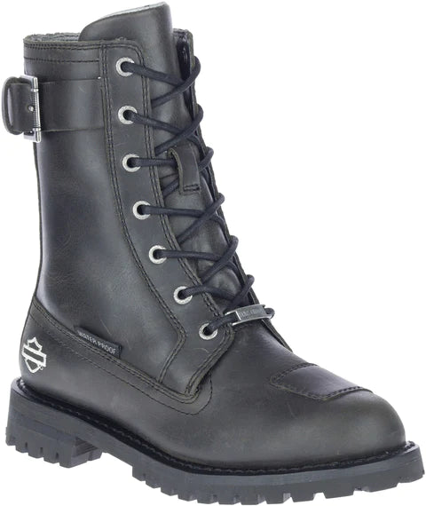 Women's Bremerton 7" Lace Waterproof Boot (Black) | Harley-Davidson