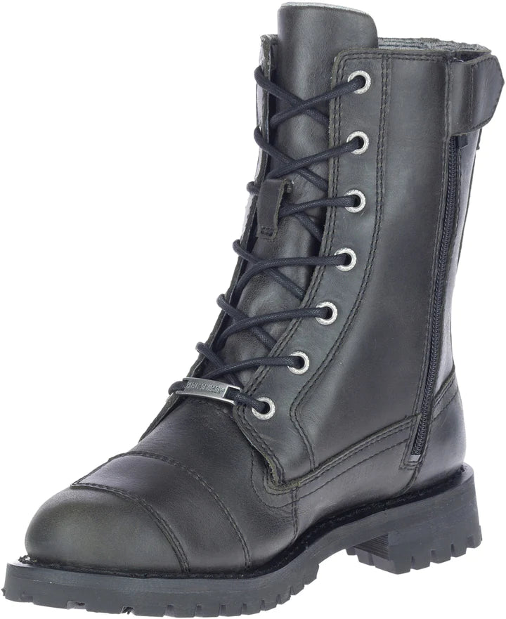 Women's Bremerton 7" Lace Waterproof Boot (Black) | Harley-Davidson