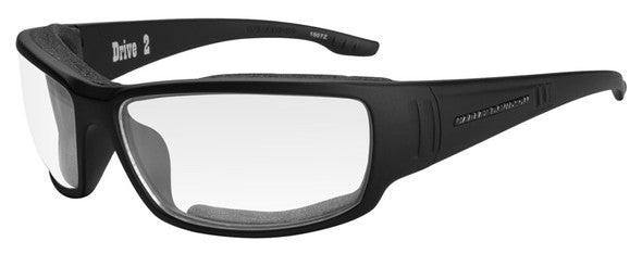 Men's Drive 2 Gasket Sunglasses with Clear Lens & Black Frames | Harley-Davidson