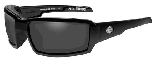 Men's Jumbo Sunglasses with Smoke Gray Lens & Black Frame | Harley-Davidson