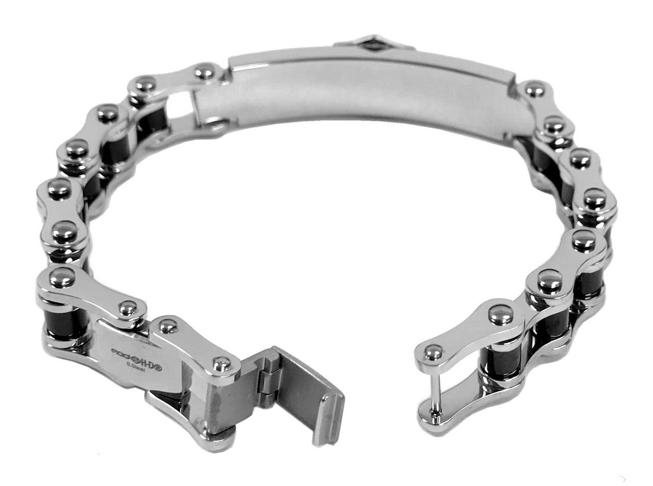 Men's Bike Chain ID Bracelet, Stainless Steel | Harley-Davidson