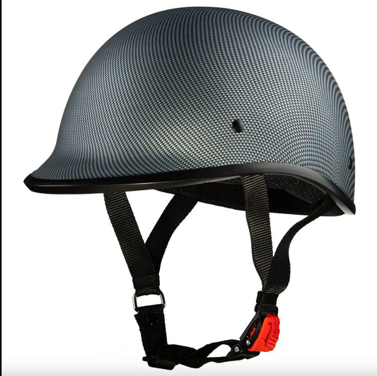 Classic Polo Style Helmet (Dull Carbon) Quick Release