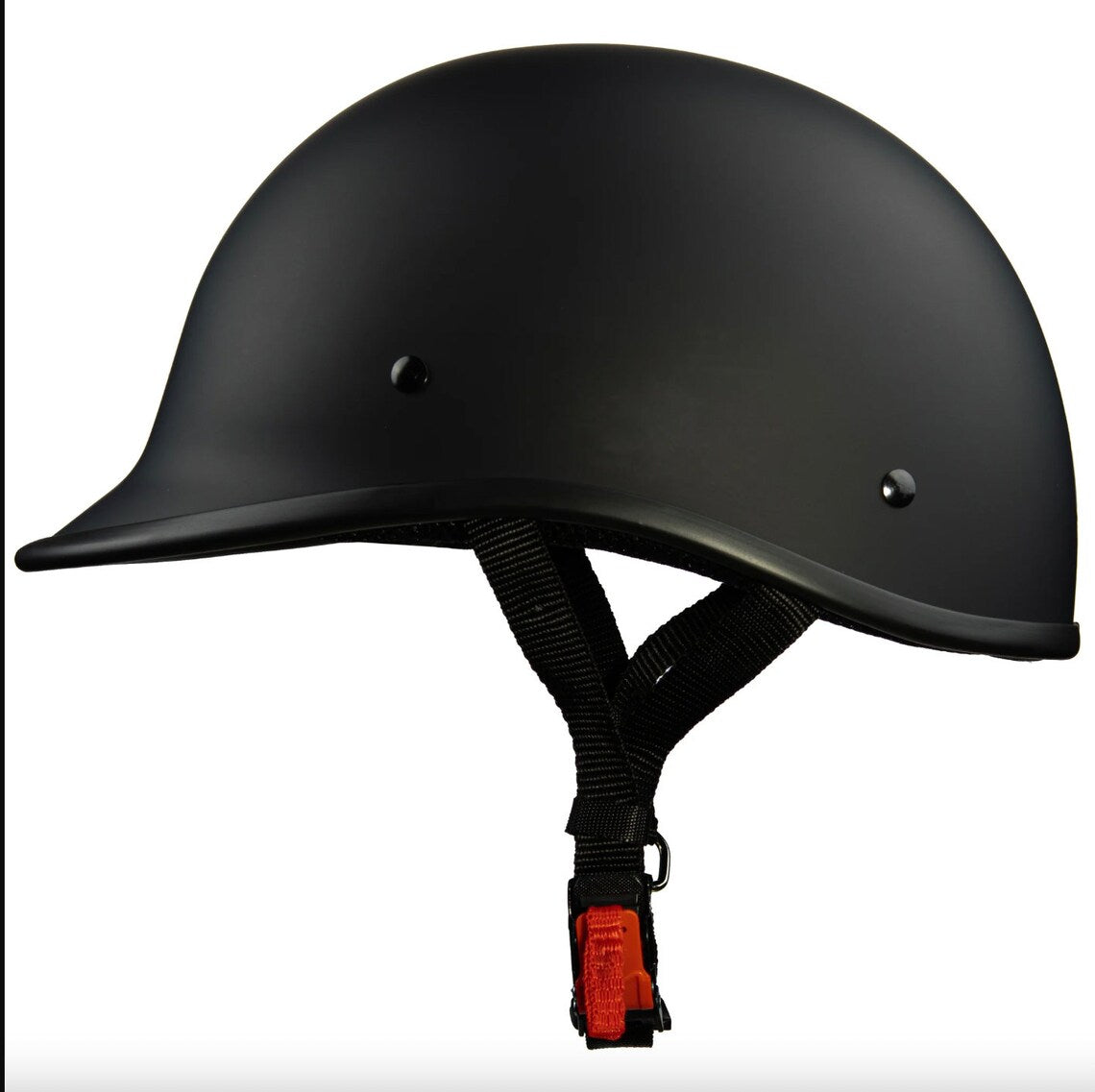 Classic Polo Style Helmet ( Matte Black ) Quick Release 