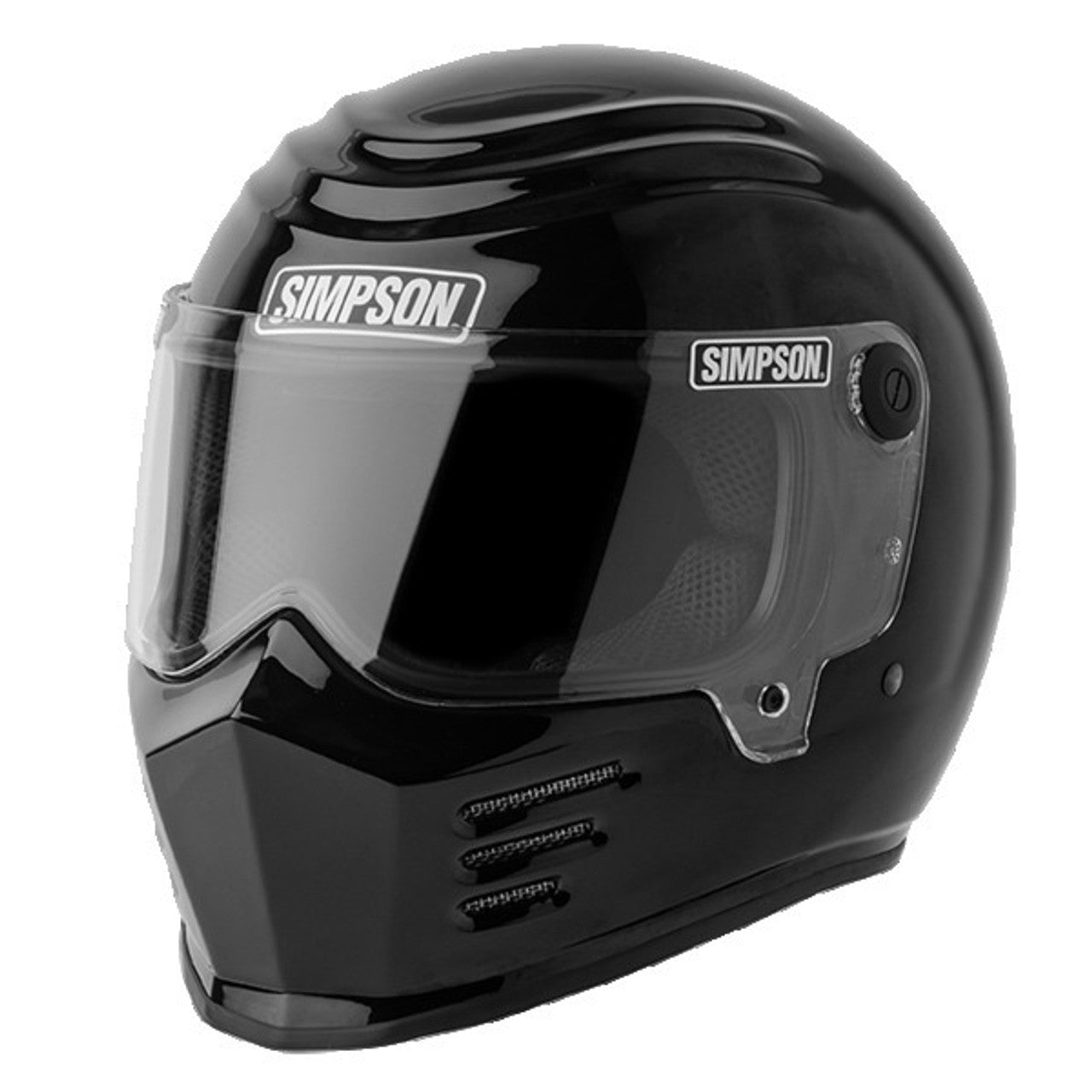 Simpson Outlaw Bandit Helmet (Gloss Black) 