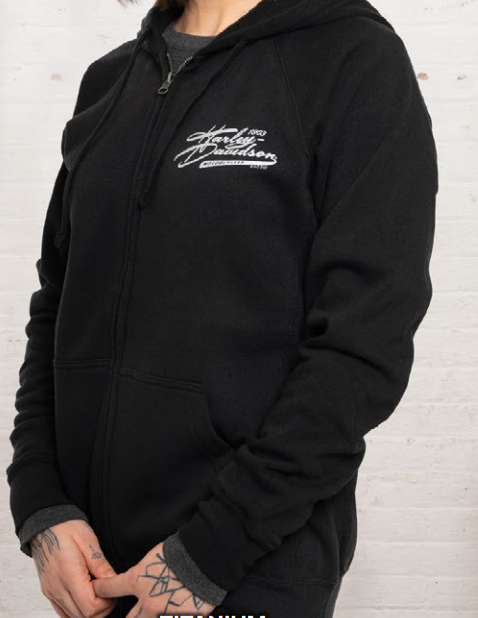 Women's Titanium Zip Hoody | Harley-Davidson of Moncton